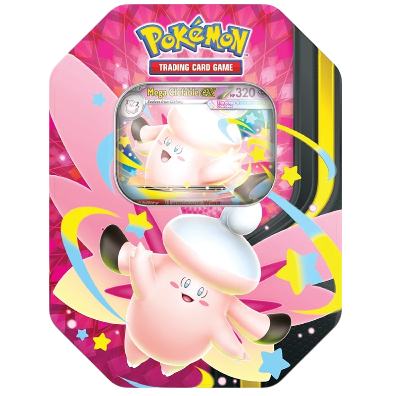 Mega Moonlit Tin Mega Clefable ex