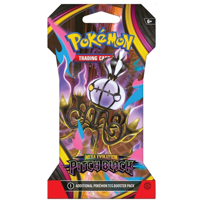 Pitch Black Sleeved Booster Pack