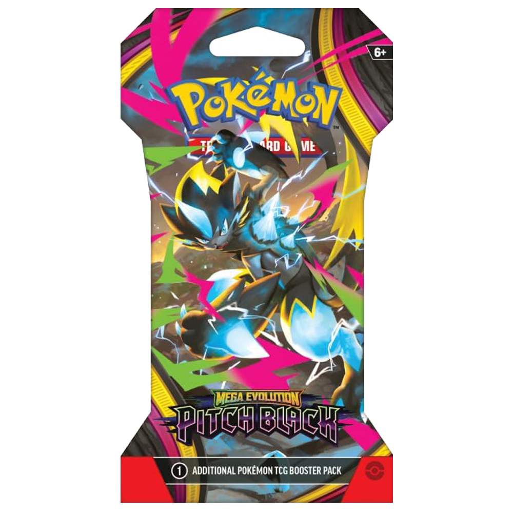 Pitch Black Sleeved Booster Pack