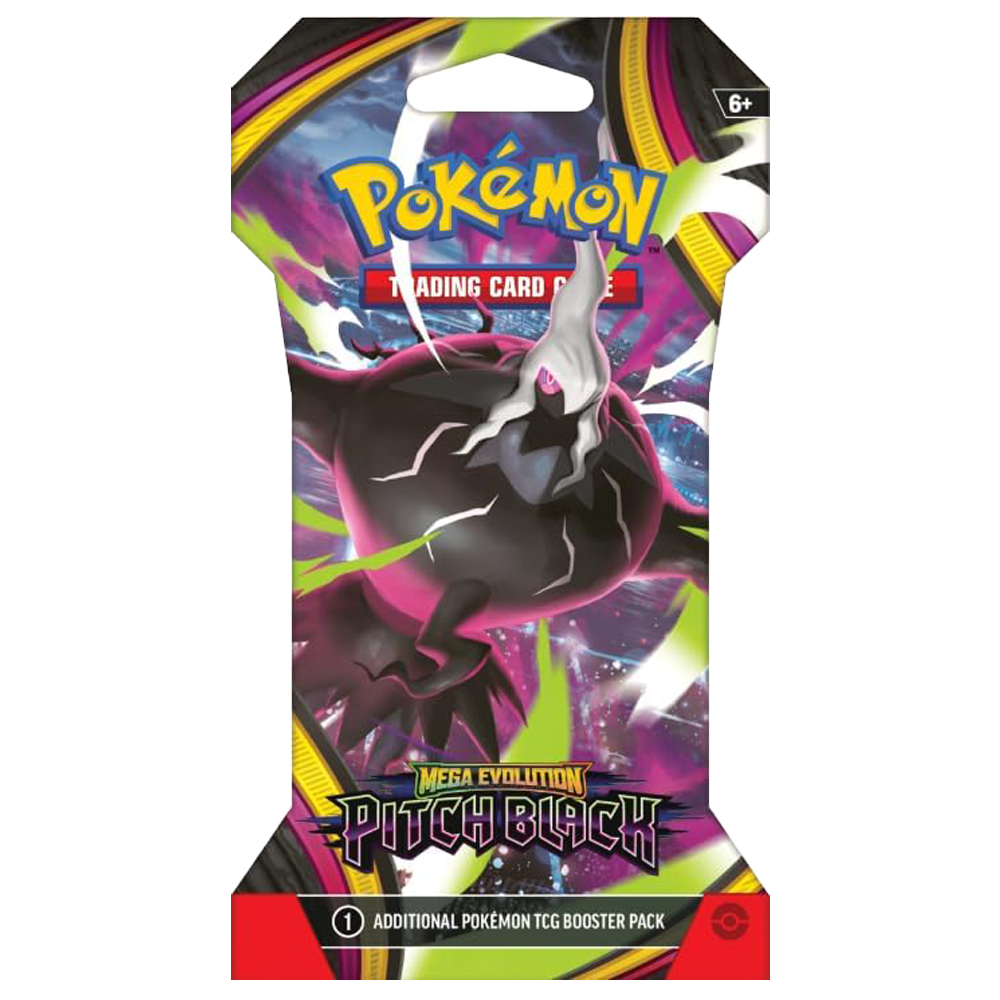 Pitch Black Sleeved Booster Pack