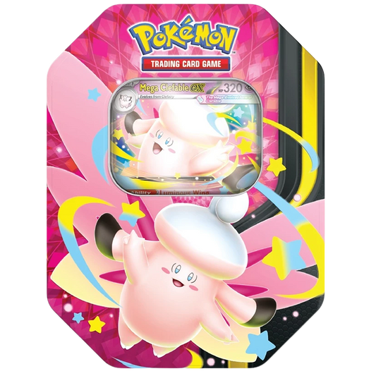Mega Moonlit Tin Mega Clefable ex