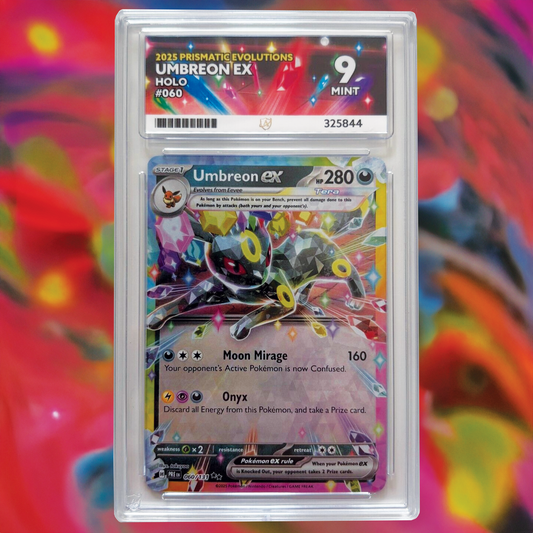 Umbreon ex #60 – Pokémon Prismatic Evolutions – ACE Graded 9